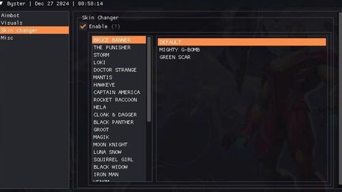 BYSTER — Marvel Rivals