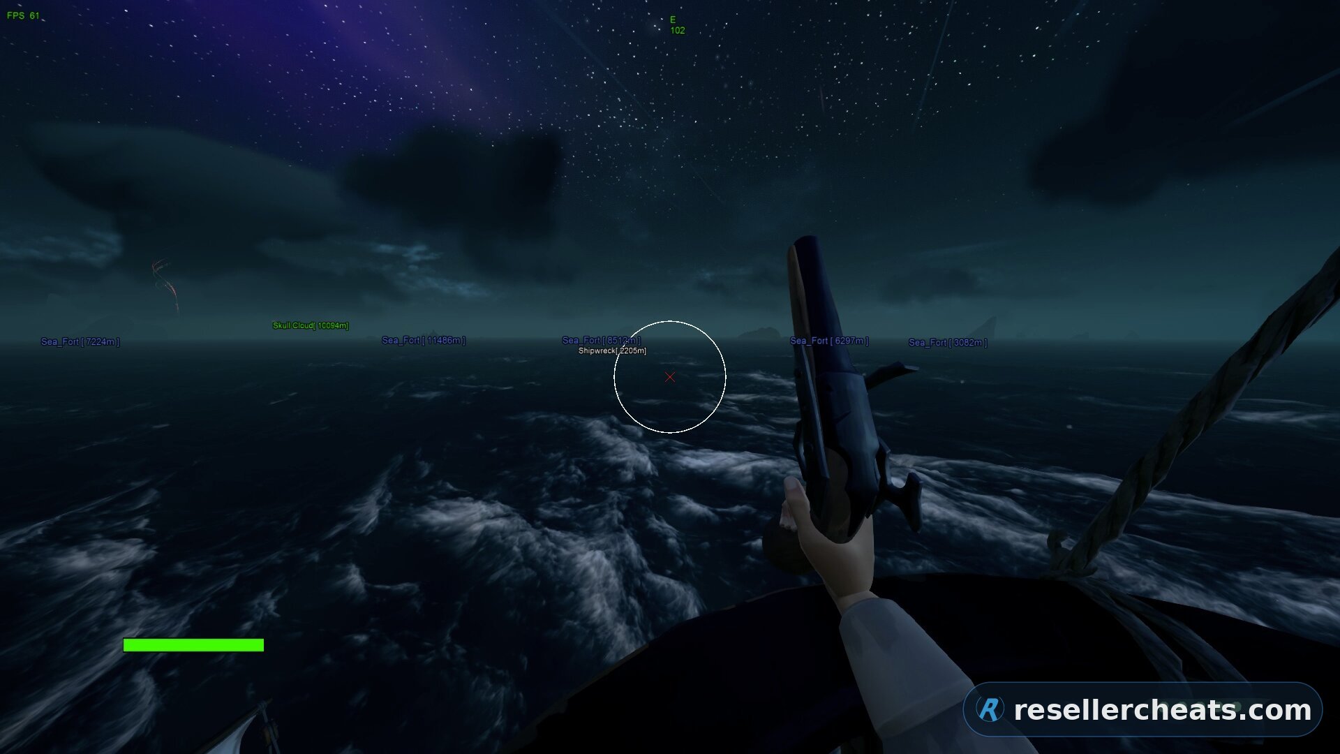 Скриншот чита BC для SEA OF THIEVES