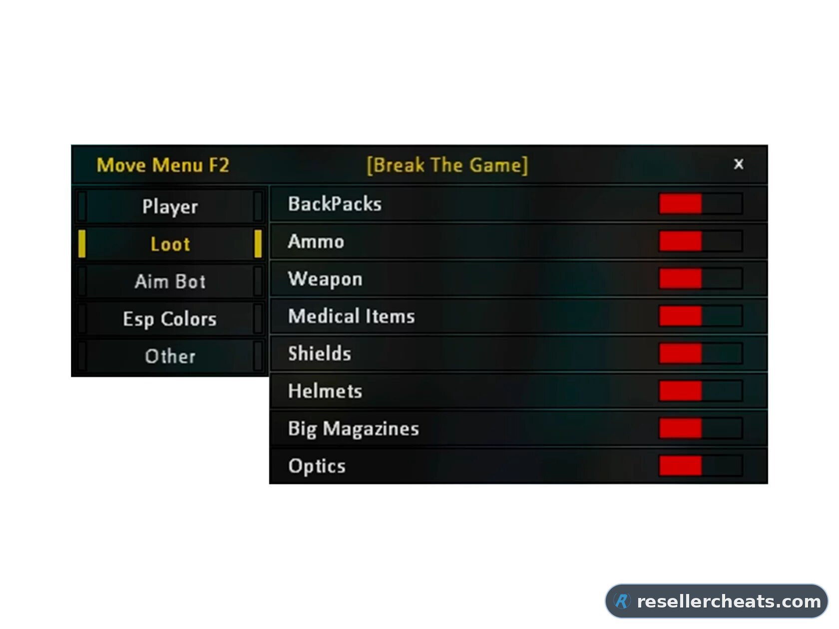 Cheat screenshot BTG для Apex Legends
