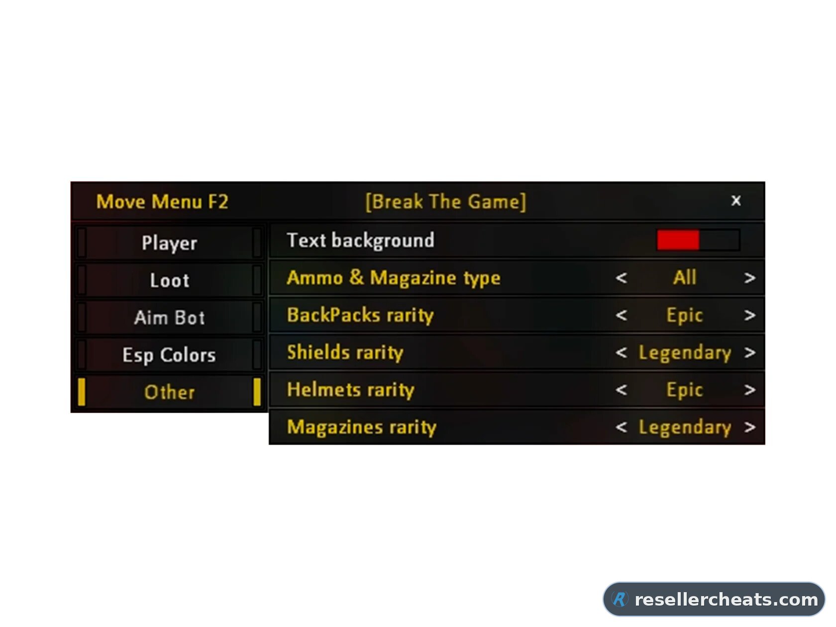 Cheat screenshot BTG для Apex Legends