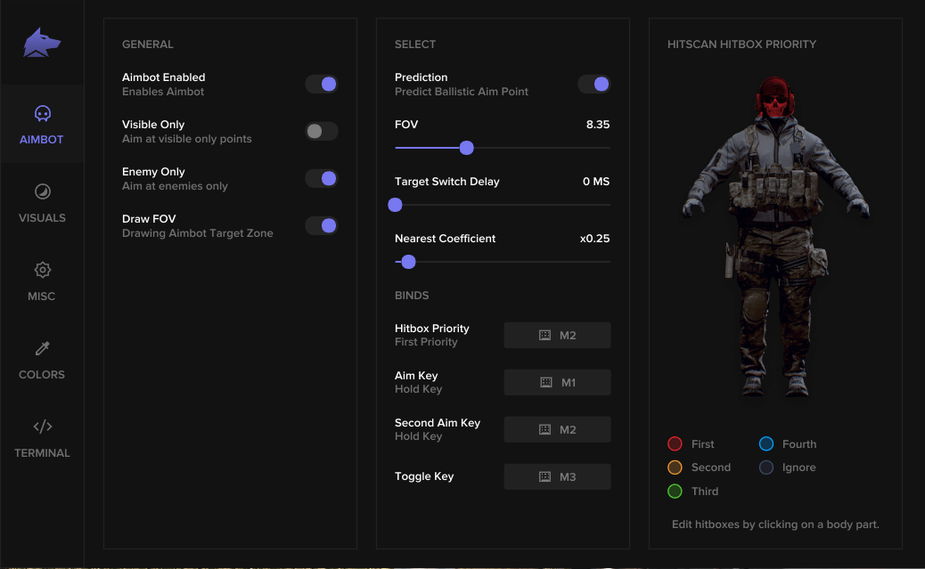 Cheat screenshot FECURITY для Arena Breakout
