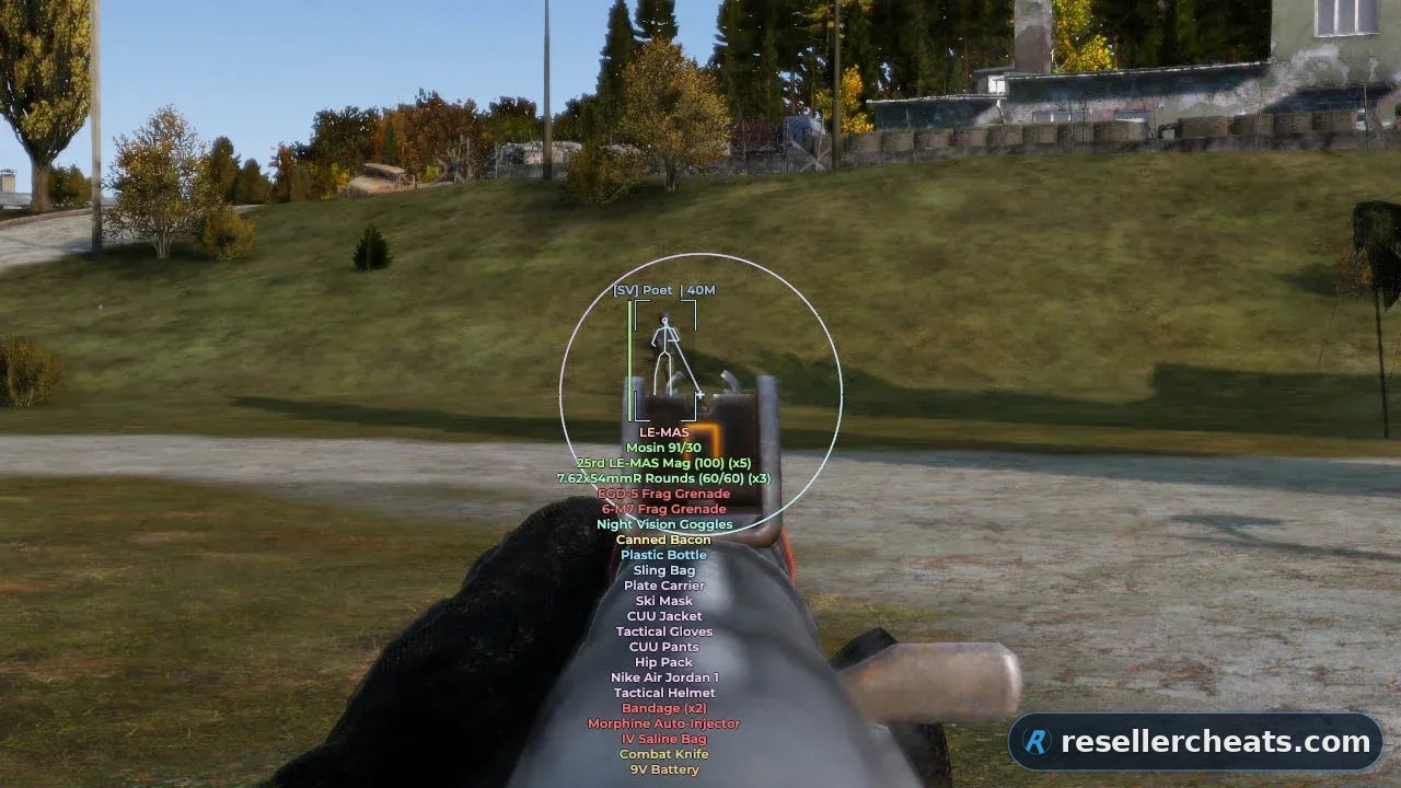 Скриншот чита MEDUSA FULL для DayZ